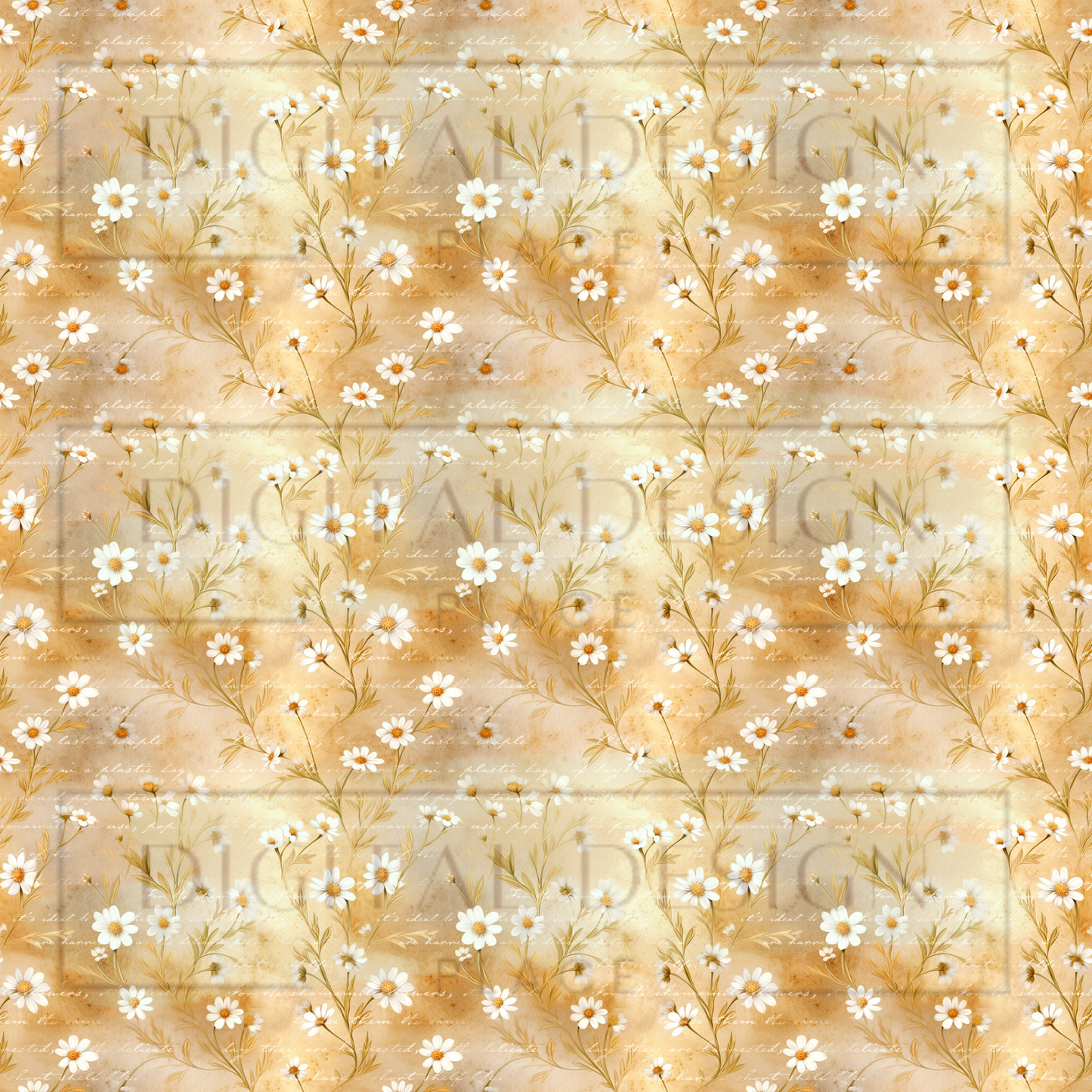 Gold Chamomlie VinylV943