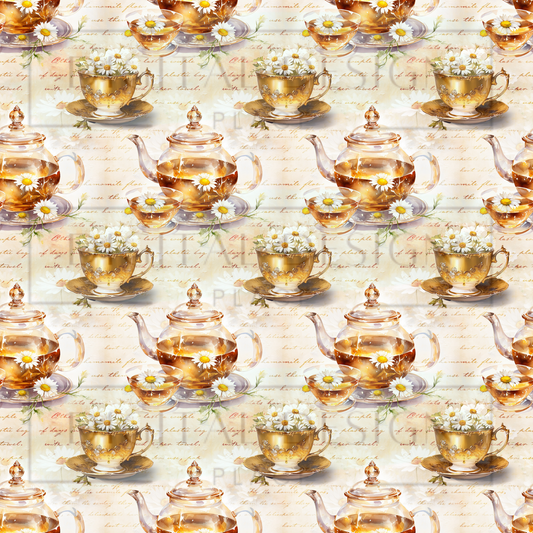 Elegant Tea Set VinylV945