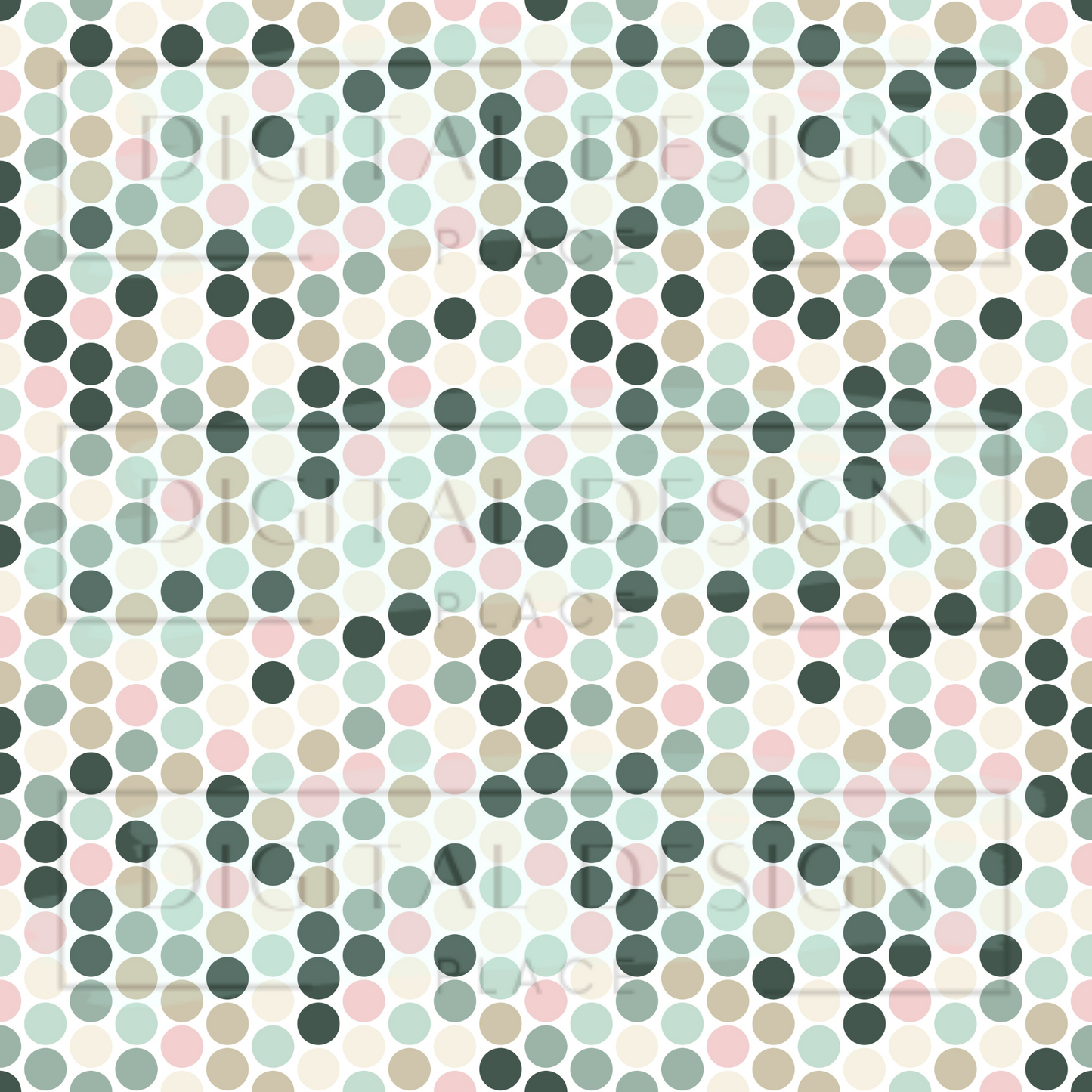 Garden Polka Dots VinylV967