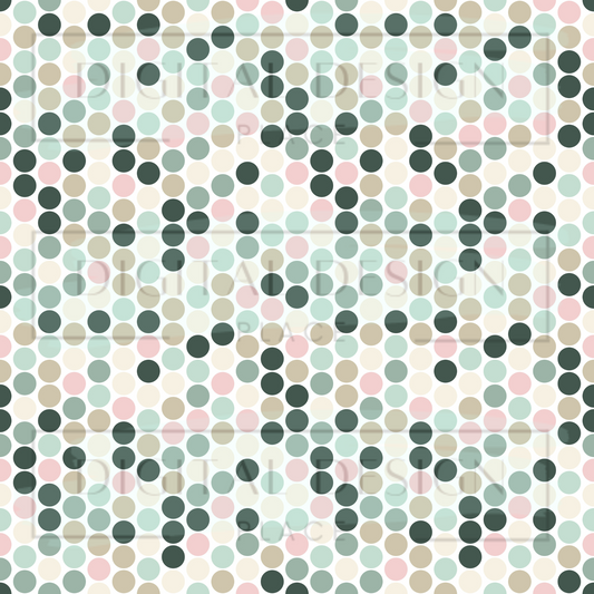 Garden Polka Dots VinylV967