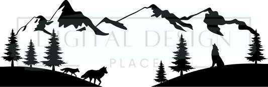 Mountain Tree Wolf WraW129