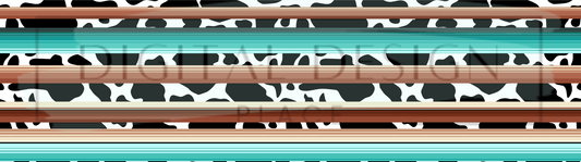 Cowprint Serape Wrap DupW13