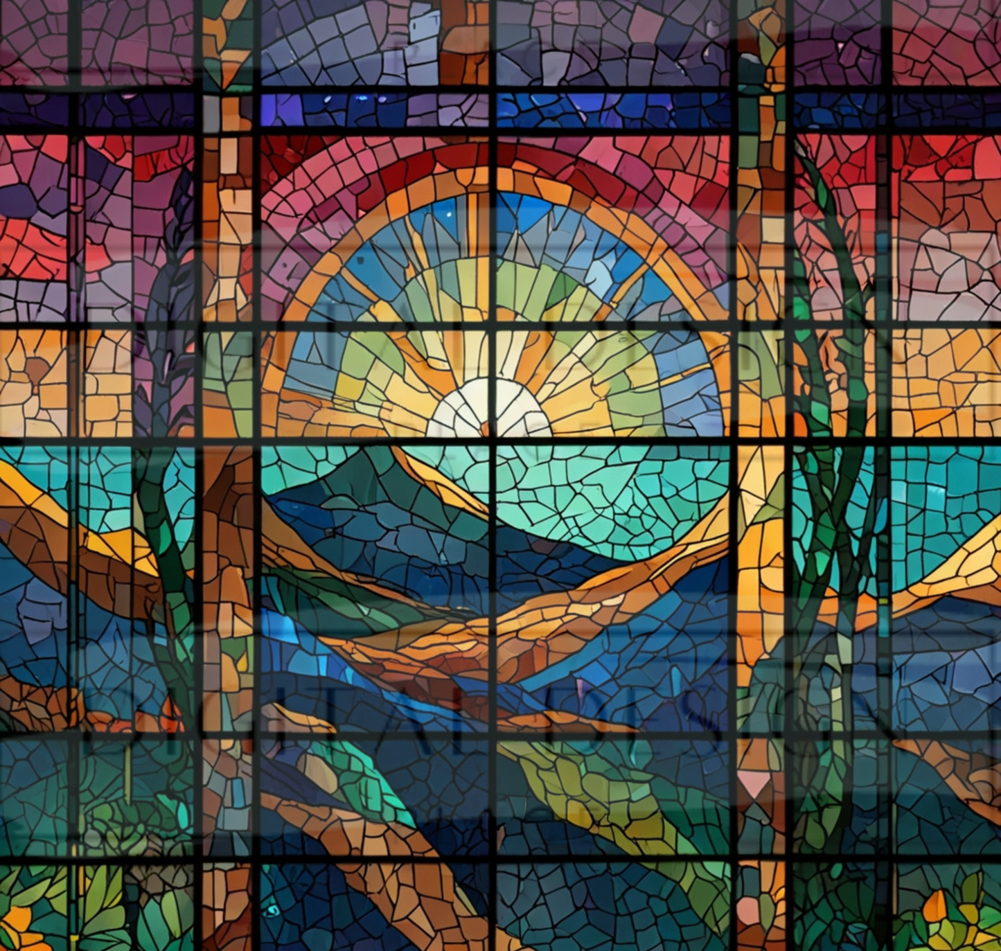 Stained Glass Mountains TWRW227