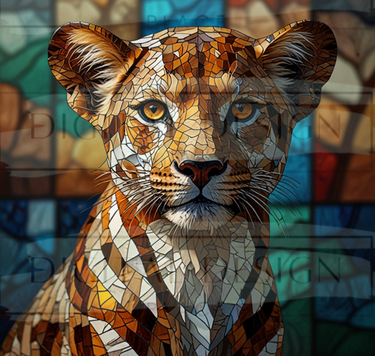 Stained Glass Cub TWRW239