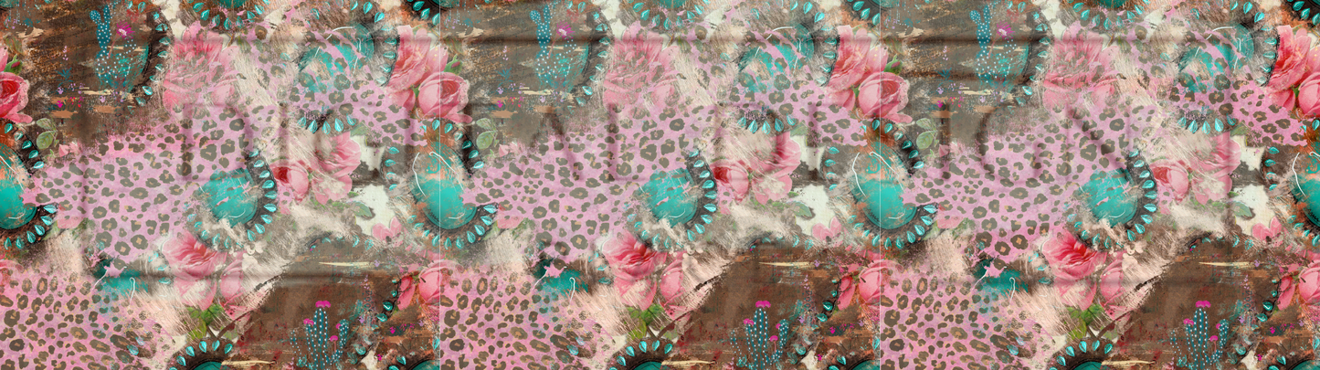 Western Patchwork Wrap DupW26