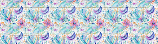 Pastel Paisley Wrap DupW45