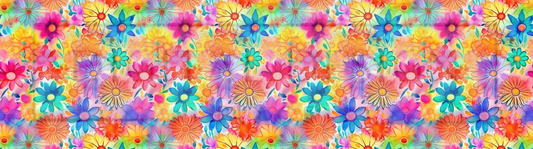 Neon Florals Wrap DupW46