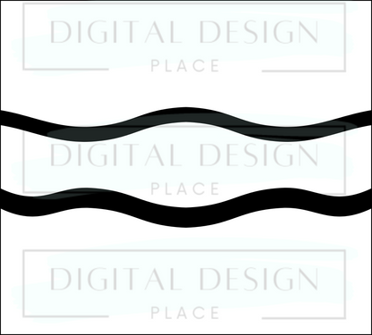 Wavy Icing Cutout Cut File