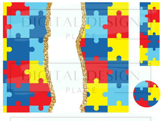 Puzzle Piece Geode WrB190