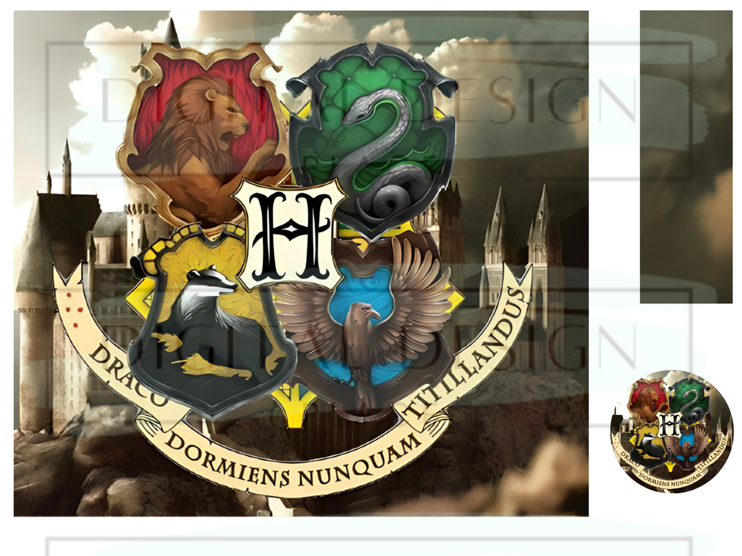 Wizard School with Crest WrB201