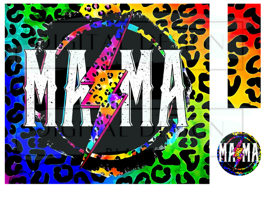 Mama Rainbow Leopard WrB248