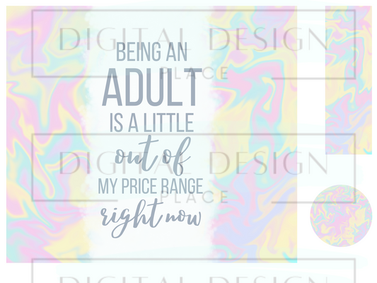 Adulting is Pricey WrB33