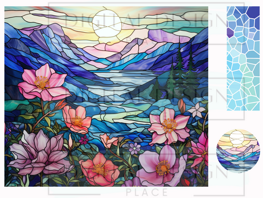 Stained Glass Valley WrB90