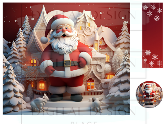 Santa Wrap Bundle 4 WrB44