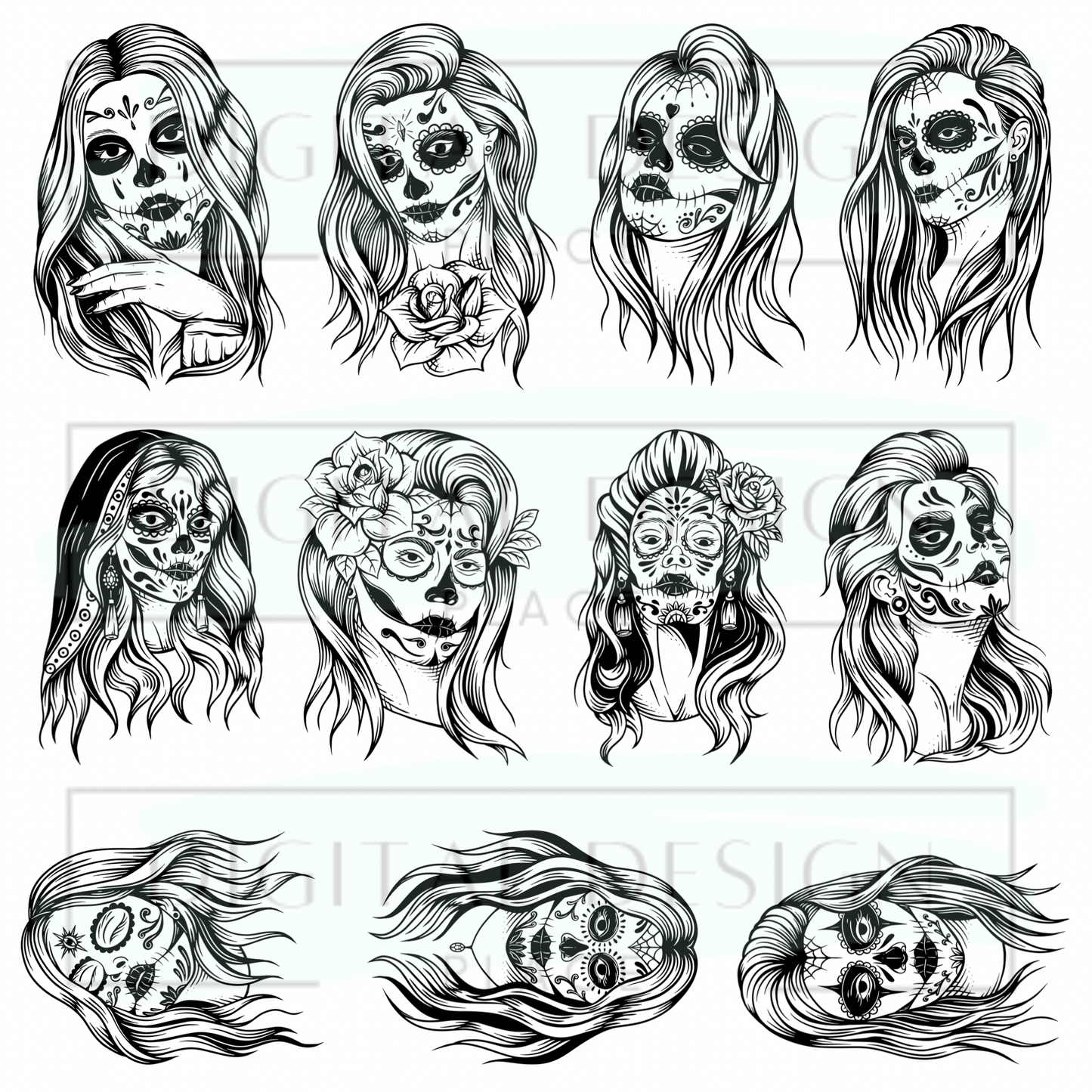 La Calavera Catrina ELEE204