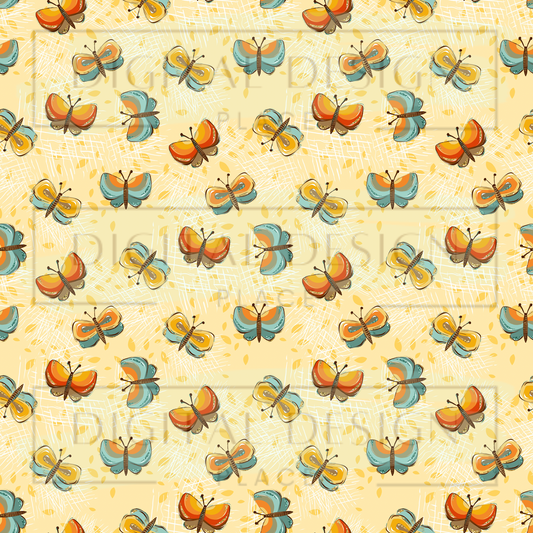 Groovy Butterflies VinylV958