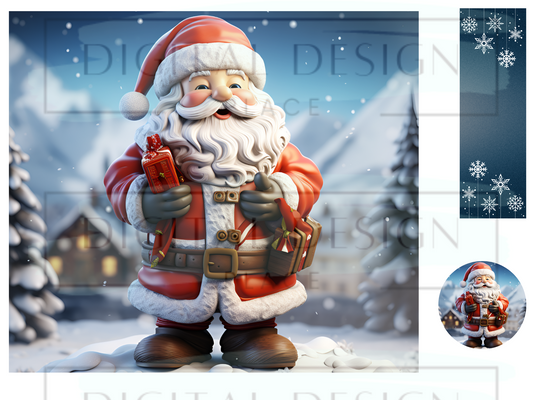 Santa Wrap Bundle 1 WrB36
