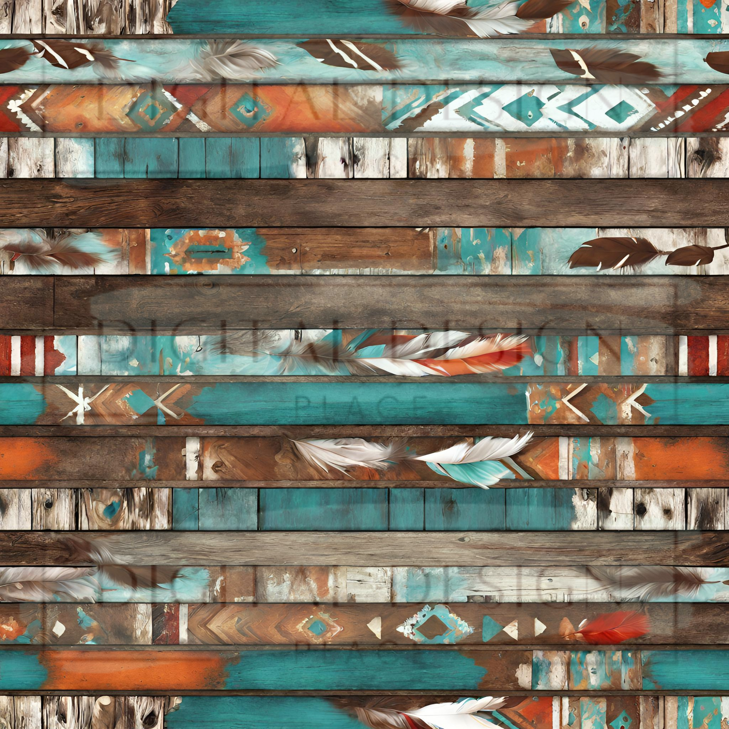 Western Aztec Shiplap VinylV1109