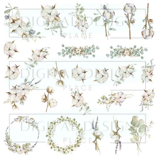 Eucalyptus Cotton ELEE348