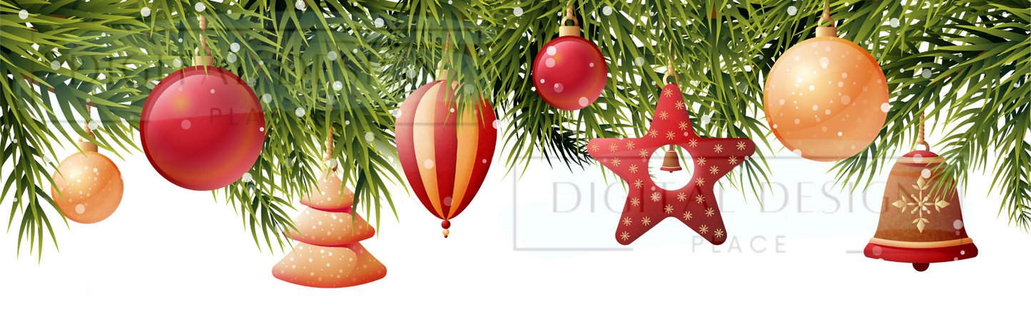 Christmas Wreath WraW110