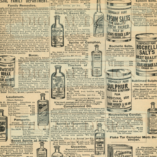 Vintage Remedies Catalog VinylV1045