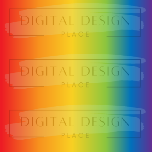 Rainbow Ombré VinylV389