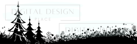 Christmas Foreground WraW111