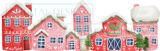 Christmas Cottages WraW108