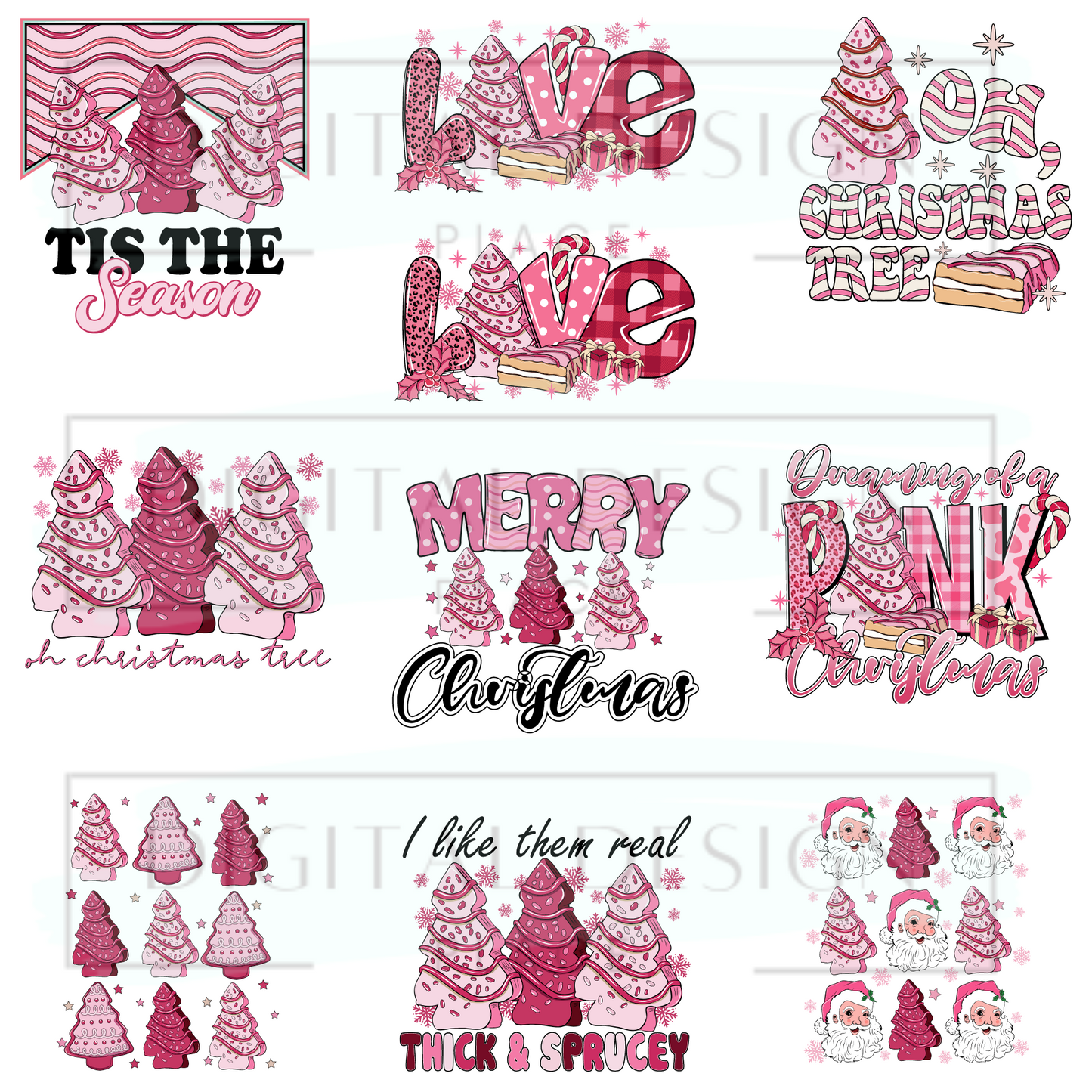 Christmas Tree Cakes ELEE174