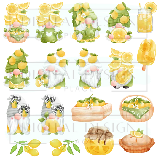 Lemon Gnomes EleE94
