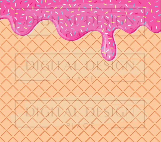 Ice Cream Cone 20oz Wrap