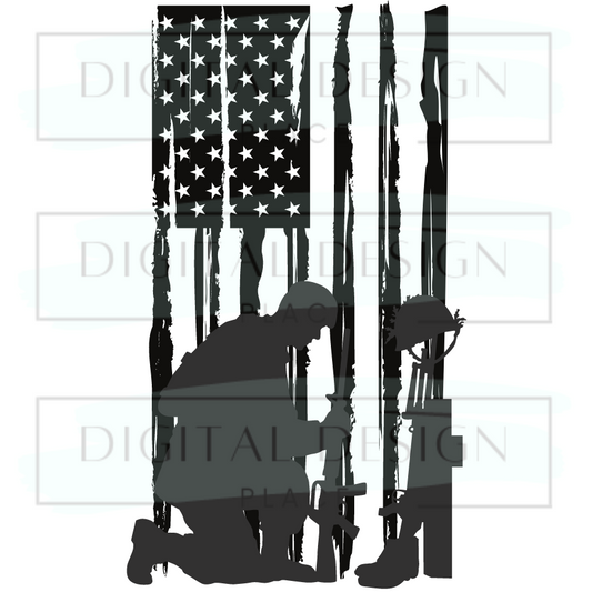 Soldier Flag MenM12