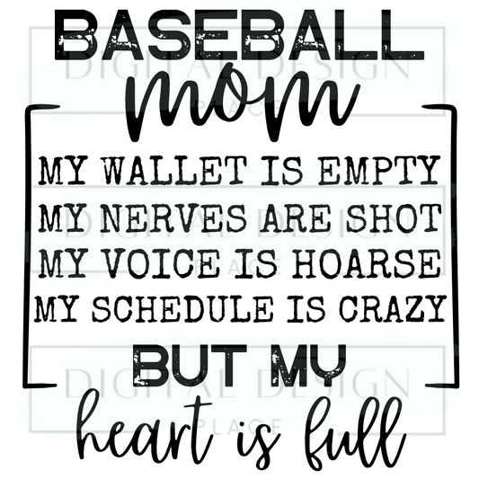 Heart is Full Baseball SPOS33