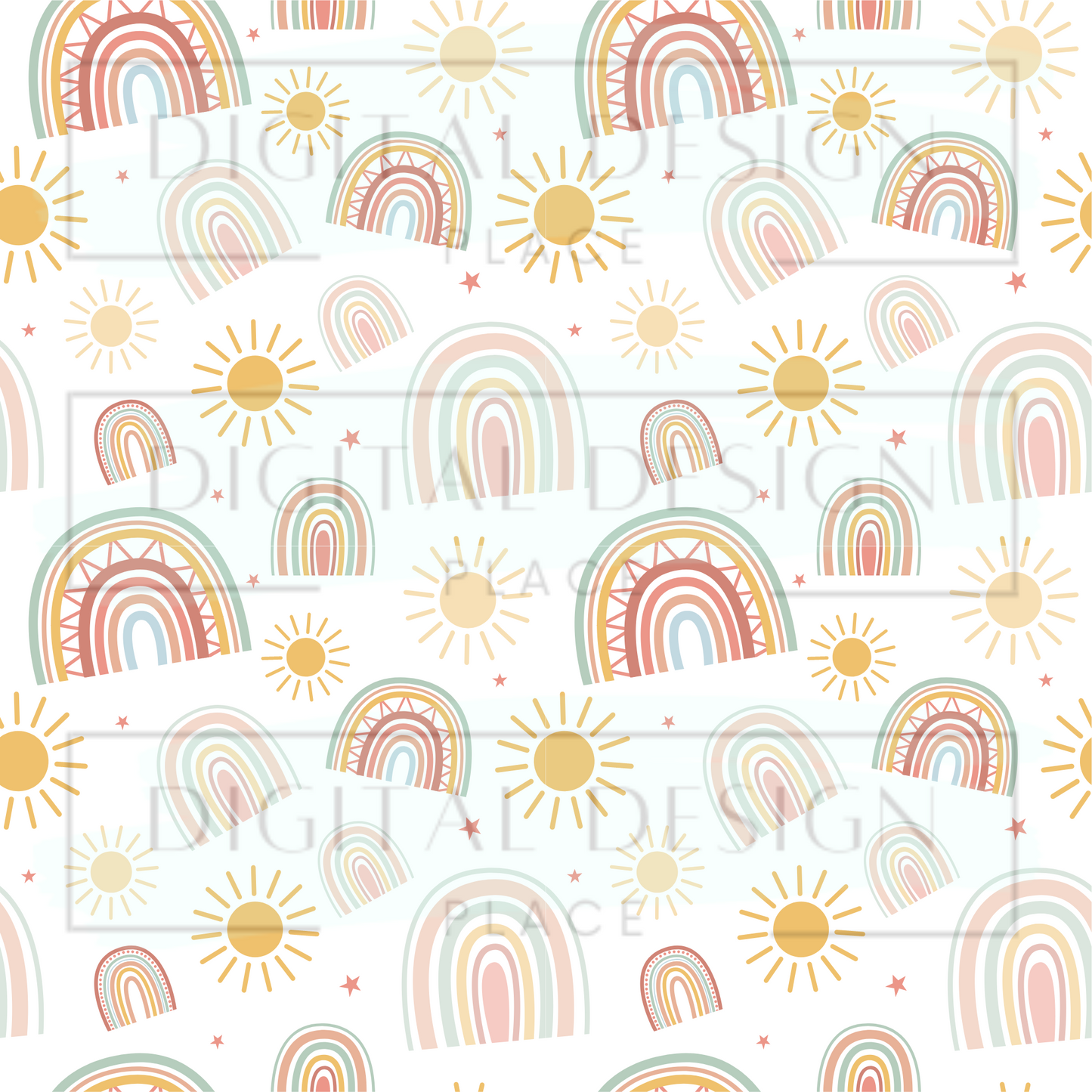 Boho Rainbow VinylV101