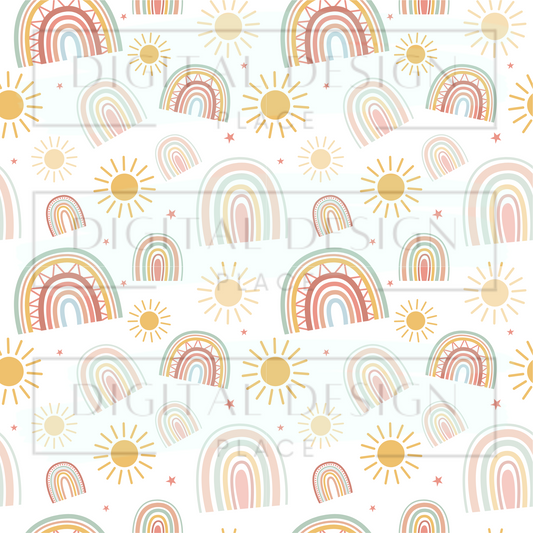 Boho Rainbow VinylV101