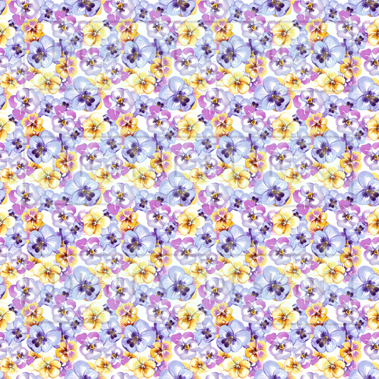 Pansy Full Print VinylV125