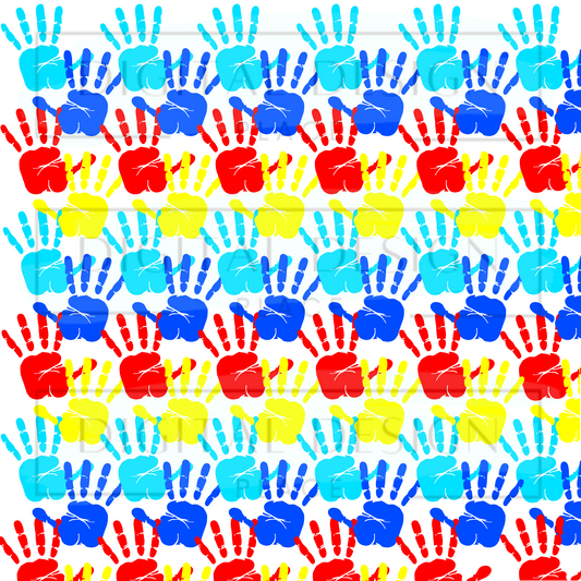 Layered Hands VinylV137