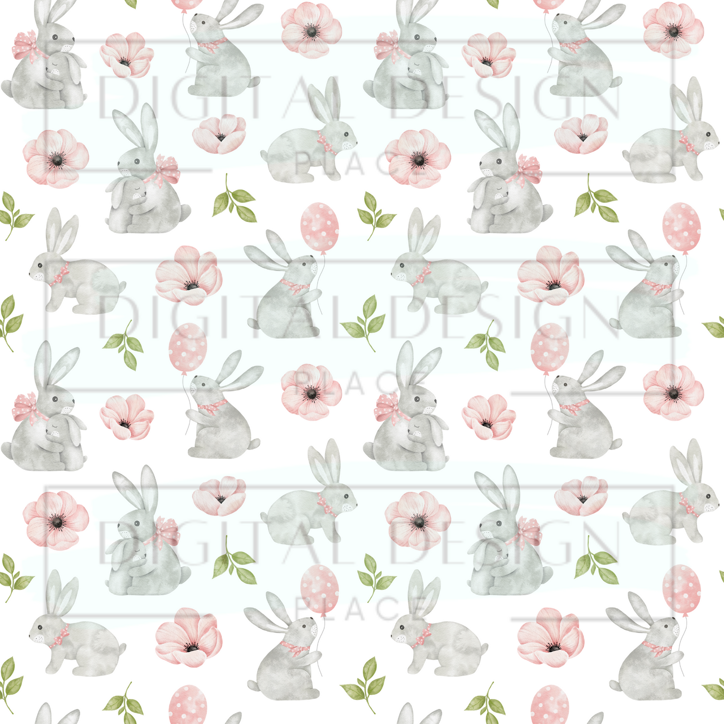 Easter Bunnies VinylV138