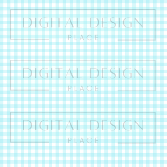 Blue Plaid VinylV140