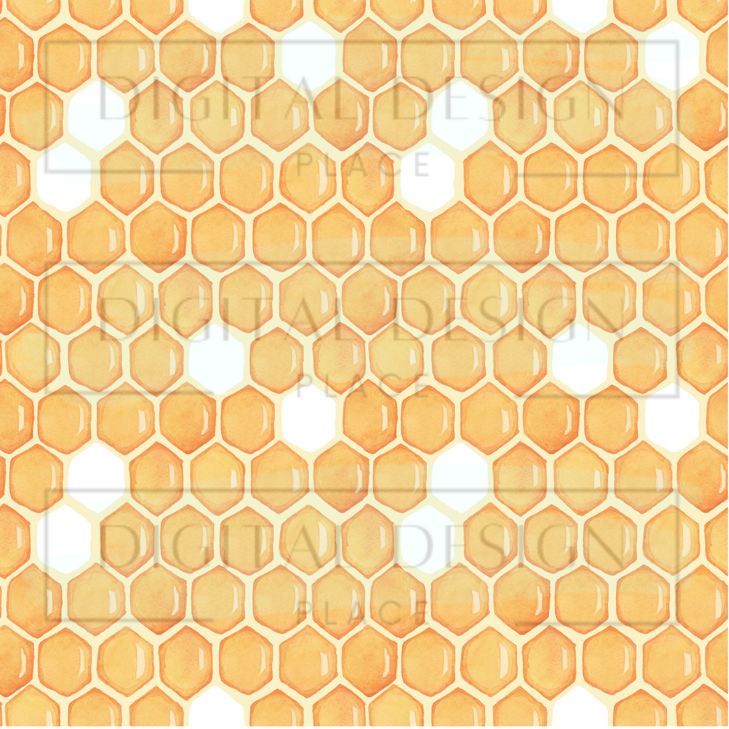 Watercolor Beehive VinylV222