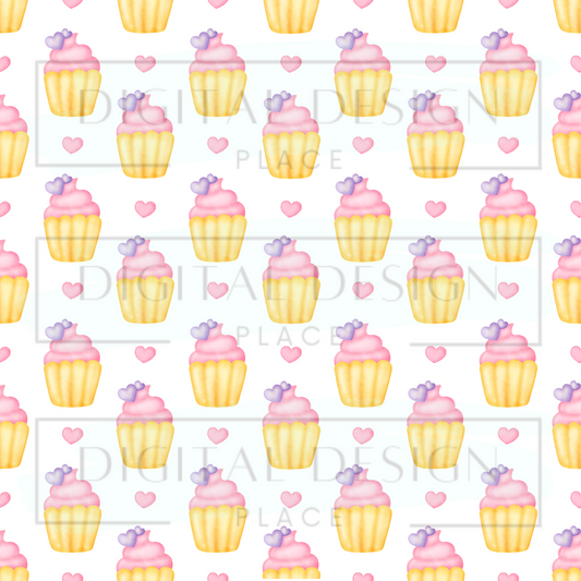 Pink Cupcake VinylV242