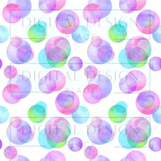 Pastel Bubbles VinylV306