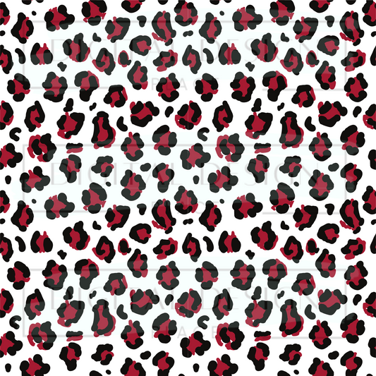 Football Team Spotted Clear Vinyl