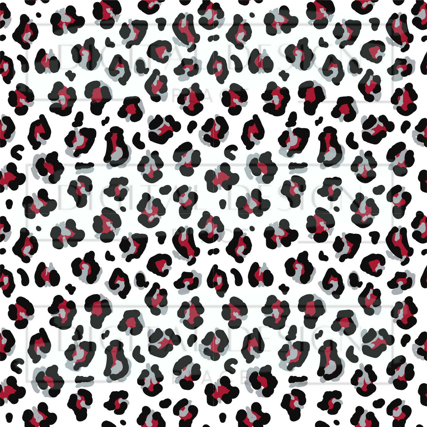 Football Team Spotted Clear Vinyl