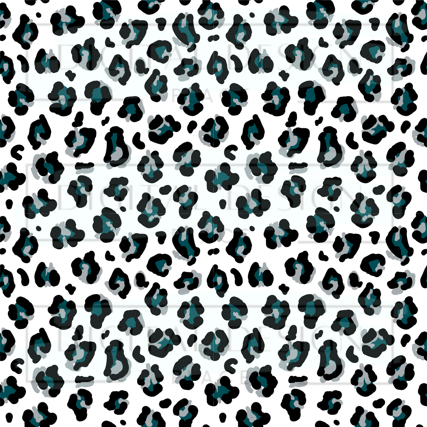 Football Team Spotted Clear Vinyl