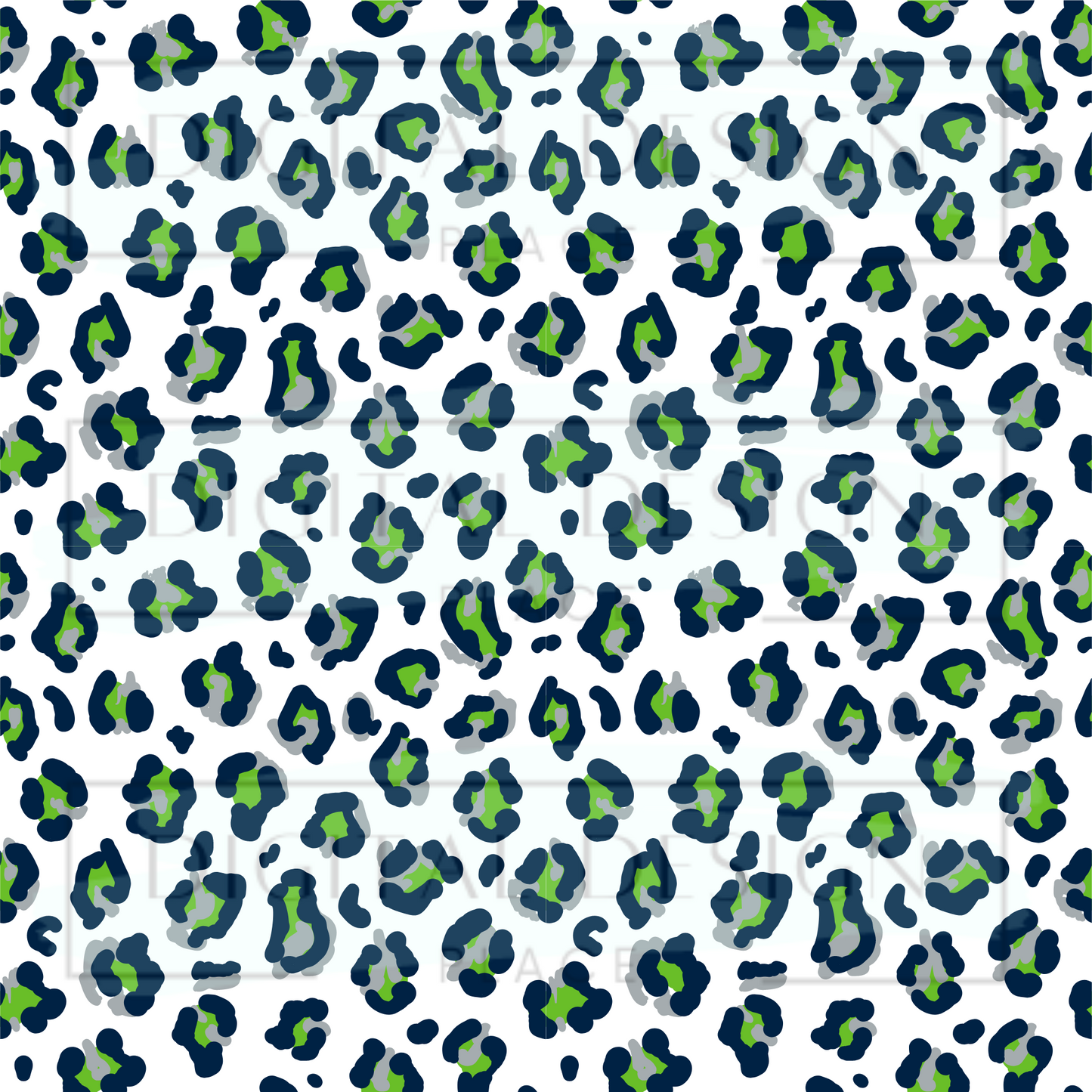 Football Team Spotted Clear Vinyl