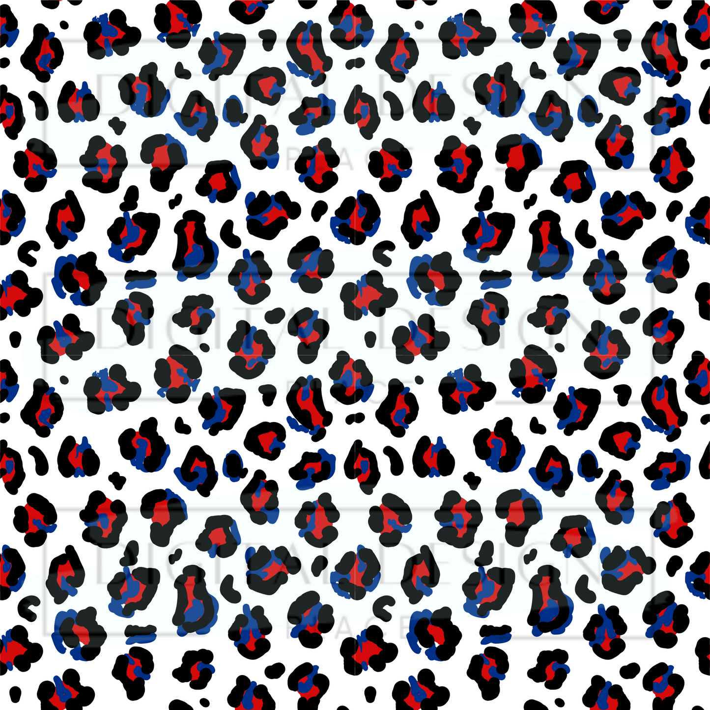 Football Team Spotted Clear Vinyl