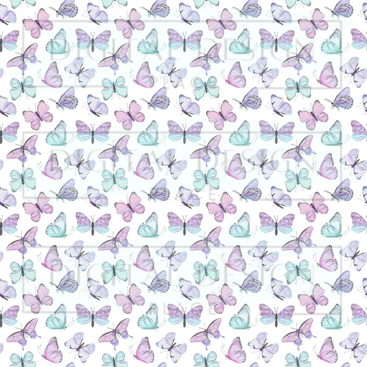 Purple Butterflies VinylV98