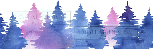 Watercolor Trees WRAW21