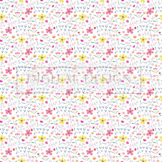 Spring Floral VinylV44